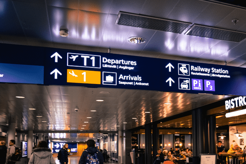 señaletica aeropuertos