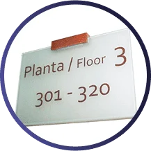   Señalética empresarial 