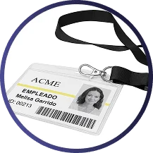 Tarjetas de acreditación